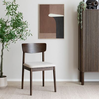 Veke Alppi tuoli savutammi, vaalea beige basel 24, kuvausmalli