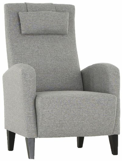 Veke Henrik nojatuoli vaaleanharmaa Surprise 25T6 wenge jalat, asiakaspalautus