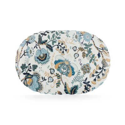 Kartell - Jellies Family -tarjotin, kukkakuvio/sininen, polymeeri