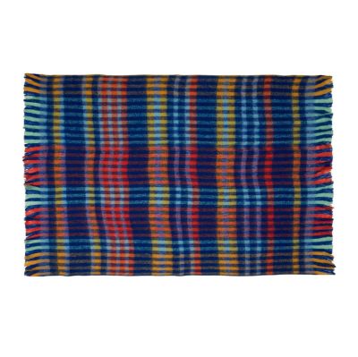 Hübsch - Loom-peitto, monivärinen, 140 x 200 cm