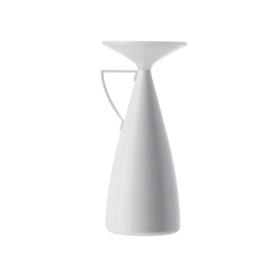 Kartell - Camomille LED-akkukäyttöinen pöytävalaisin, valkoinen, korkeus 24 cm