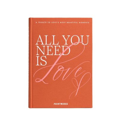 Printworks, Photo Book All You Need is Love, Orange