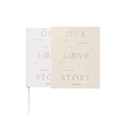 Printworks, Our Love Story - Wedding Journal