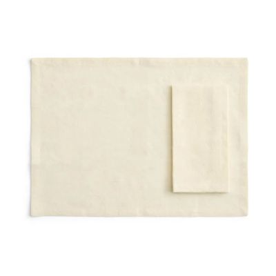 HAY Tavolo tablettiliina/lautasliina 4-pack. Soft yellow