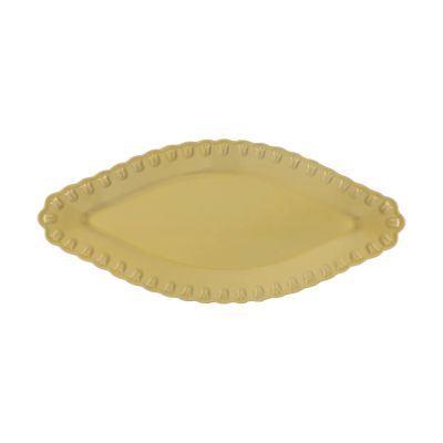 PotteryJo Tulipa lautanen ovaali 20x45 cm Pale Moon