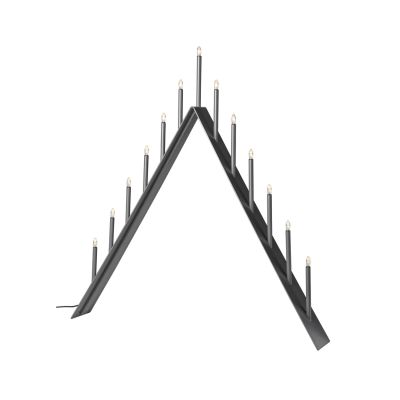 SMD Design Spica 13 adventtikynttelikkö Harmaa