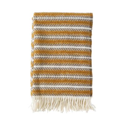 Klippan Yllefabrik Oscar villapeitto 130x200 cm Multi amber