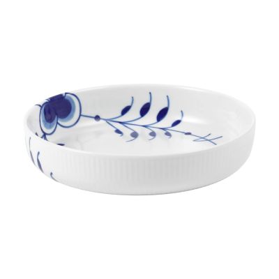 Royal Copenhagen Blue Fluted Mega uunivuoka Ø18,5 cm White-blue