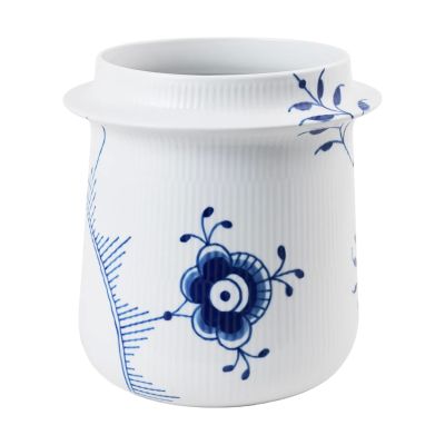 Royal Copenhagen Blue Fluted Mega viinicooleri 21,5 cm White-blue