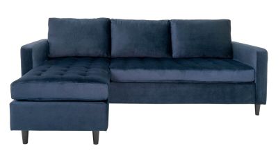 House Nordic Firenze divaanisohva tummansininen sametti - ASIAKASPALAUTUS