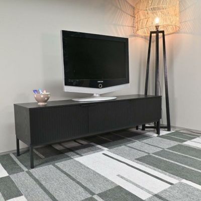 Tenstar Siera tv-taso 160x40x48 cm musta, asiakaspalautus