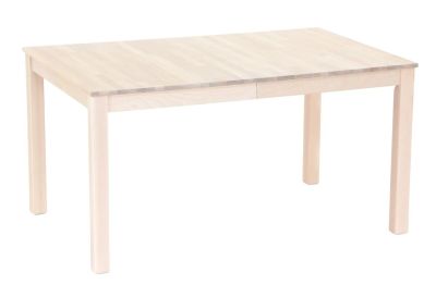 Veke Scandic ruokapöytä jatkettava 140+40x90 cm valkolakattu koivu
