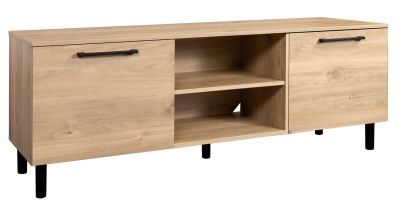 Hiipakka Solo tv-taso 166 cm kahdella ovella hunajatammi, asiakaspalautus