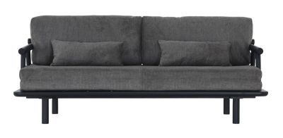 Veke Tanko 3-istuttava vuodesohva musta/Aragon 97 antrasiitti(kuvausmalli)