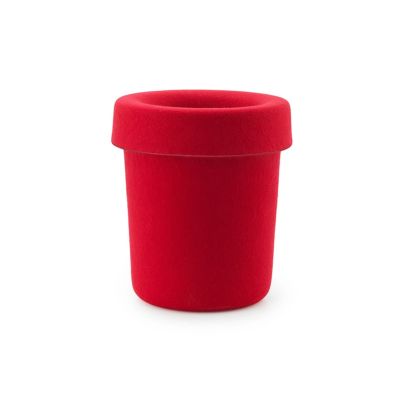 Normann Copenhagen - Paperiroskakori Hide, vaaleanpunainen, korkeus 36 cm