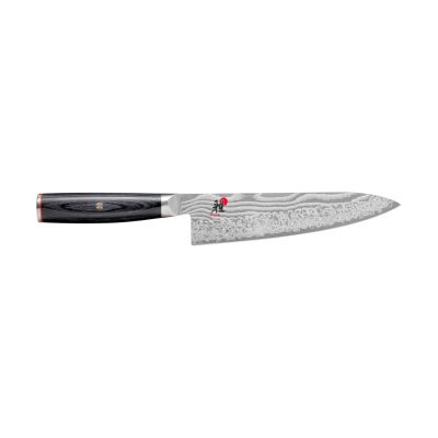 Miyabi Raw 5000FCD kokkiveitsi gyutoh 20 cm Damaskus-musta