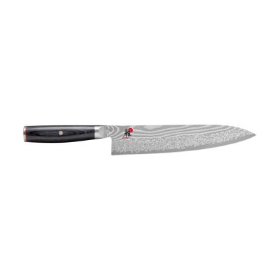 Miyabi Raw 5000FCD kokkiveitsi gyutoh 24 cm Damaskus-musta