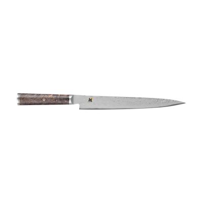 Miyabi Black 5000MCD 67 sujihiki fileveitsi 24 cm Damaskus-ruskea