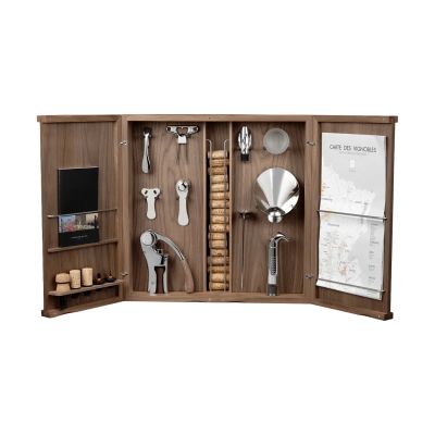 L'Atelier du Vin Cabinet d'Oeno-Curiosités viinikaappi 13 osaa