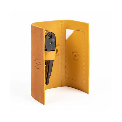 L'Atelier du Vin Soft machine nomad korkkiruuvi nahkalaukku 2 osaa