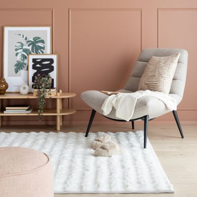 Veke Kupla nukkamatto 200x290 cm valkoinen