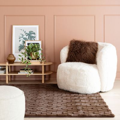 Veke Pinta nukkamatto 200x290 cm ruskea