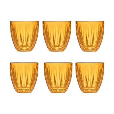 La Rochère Lily vesilasi 6 pack Tangerine