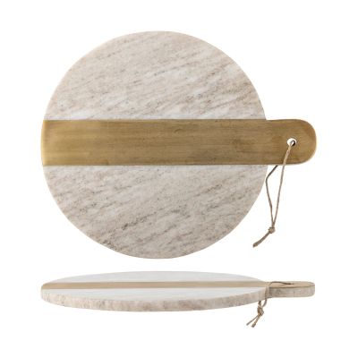 Bloomingville Villette leikkuulauta marmori 25x30,5 cm Luonnollinen