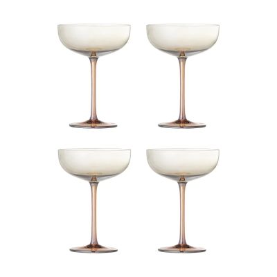 Bloomingville Aston cocktail-lasit 4-pack Pronssi