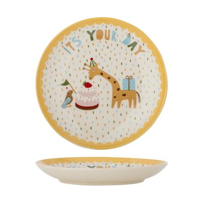 Bloomingville Celebrate lautanen Ø16 cm Keltainen