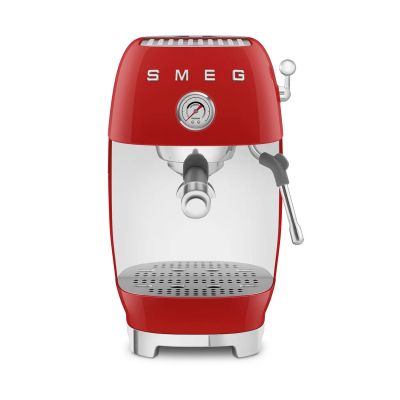 Smeg Smeg 50's style puolautomaattinen espressokone ECF03 Punainen