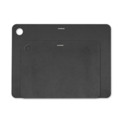 Combekk Combekk puinen leikkuulauta 2 osaa Musta