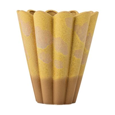 Bloomingville Penn-maljakko 25,5x29 cm Keltainen