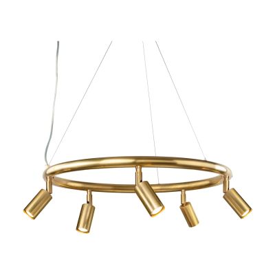 Örsjö Belysning Starlight pyöreä seinä- ja kattolamppu Ø60 cm Raaka messinki