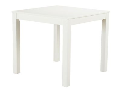 Veke Moona ruokapöytä 80x80 cm valkoinen, asiakaspalautus