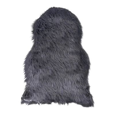 House Nordic keinotekoinen lampaantalja 50x85 cm harmaa