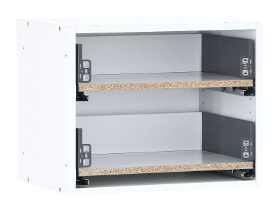 Veke Kokoa runko pure laatikoilla 50x40 cm valkoinen