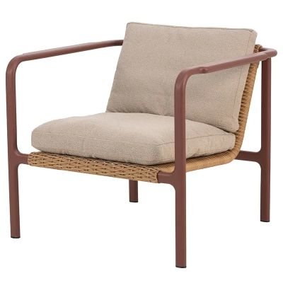 Brafab, Motty nojatuoli Zin Red / Teddy Beige