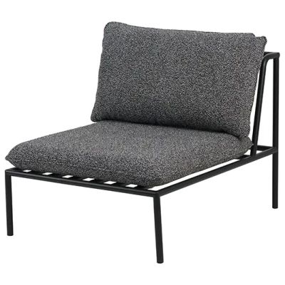 Brafab, Collier Keskimmäinen osa Musta / Teddy black