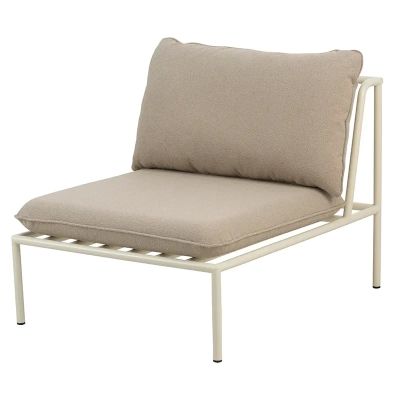 Brafab, Collier Keskimmäinen osa Pearl white / Teddy beige