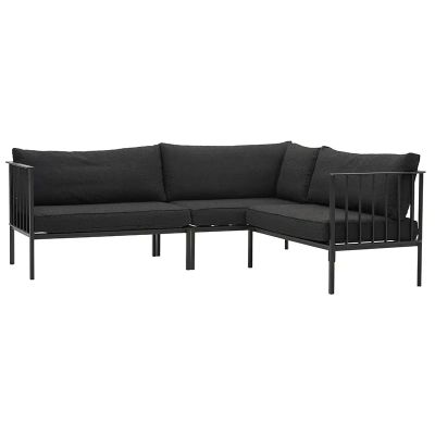 Brafab, Upper sofa group Vänster Musta / Teddy Black