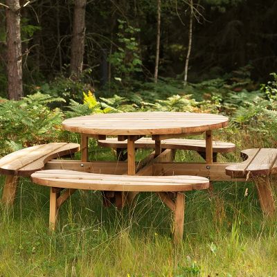 Brafab, Hasselbro piknik-setti kyllästetty vihreä