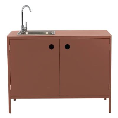 Brafab, Kelia ulkokeittiö pesuallas ja hana Zin Red