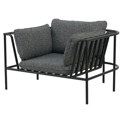 Brafab, Collier nojatuoli Musta / Teddy black