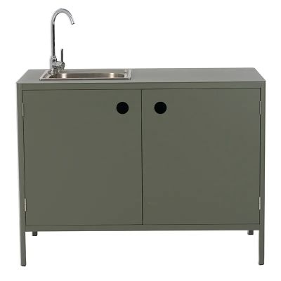 Brafab, Kelia ulkokeittiö pesuallas ja hana Nordic Green