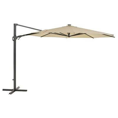 Brafab, Cliento aurinkovarjo 350 cm Light Grey / Khaki