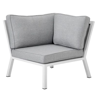 Brafab, Belfort kulmakappale mukaan lukien tyynyt valkoinen / Peral Grey