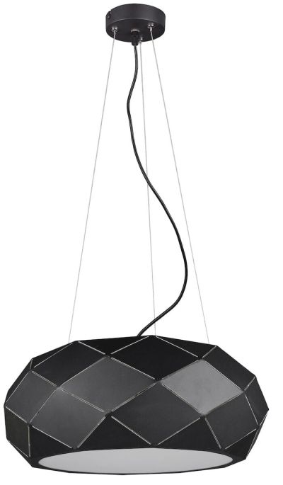 Trio Zandor riippuvalaisin 3xE27 mattamusta, asiakaspalautus