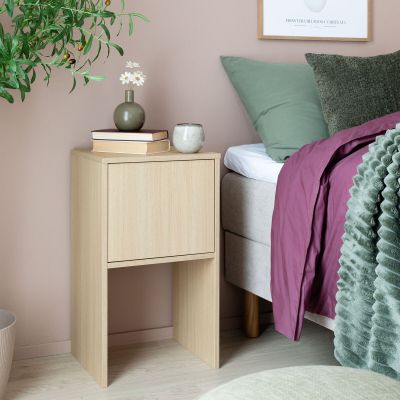 Veke Alava yöpöytä 40x35x70 cm hiekka tammi