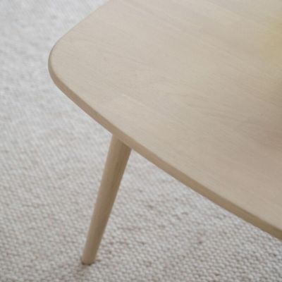 Rowico Home Tompkins sohvapöytä 90x90 cm valkoöljytty tammi